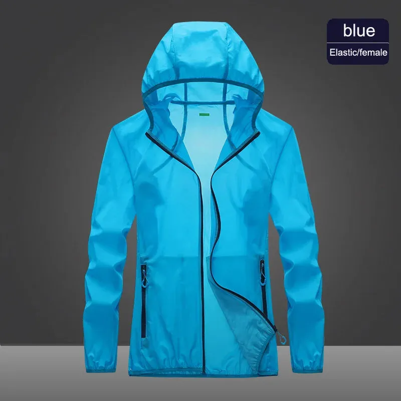 Summer Breathable Cycling Jersey Windbreaker Men Women Camping Hiking Clothes Fishing Hunting UV Jacket Outdoor Waterproof Jacke