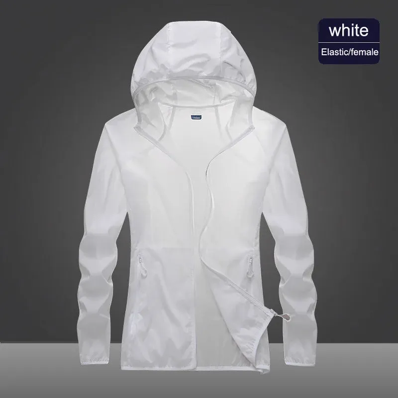 Summer Breathable Cycling Jersey Windbreaker Men Women Camping Hiking Clothes Fishing Hunting UV Jacket Outdoor Waterproof Jacke