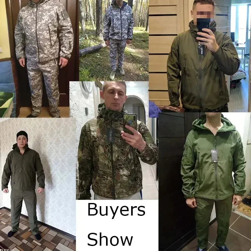 Summer Soft Shell Jackets Men Tactical Windproof Waterproof Jacket Men Clothing Wear Resistant Jackets Mens Hooded Coats