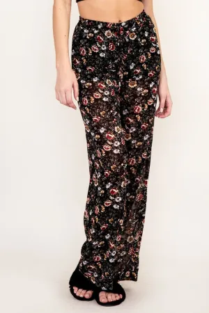 TAKE ME AWAY FLORAL PANTS