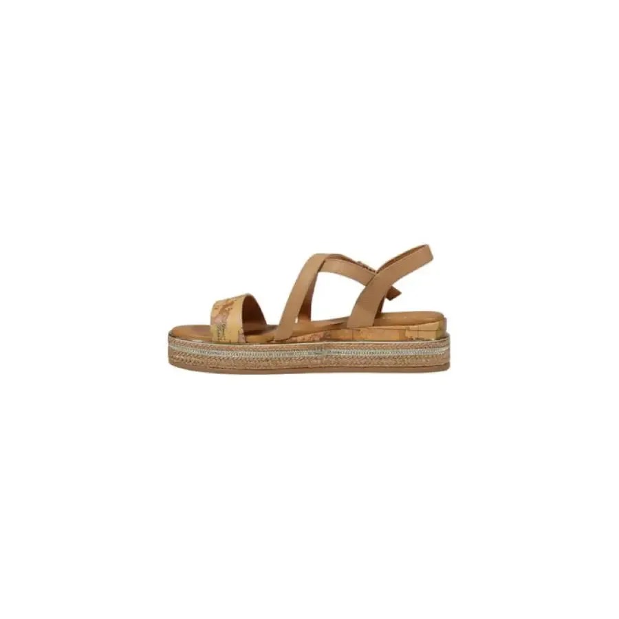 Tan Leather Platform Sandal