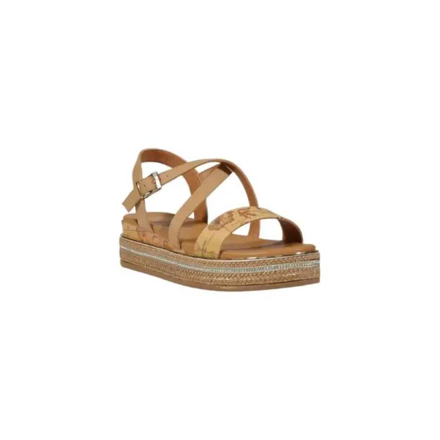 Tan Leather Platform Sandal