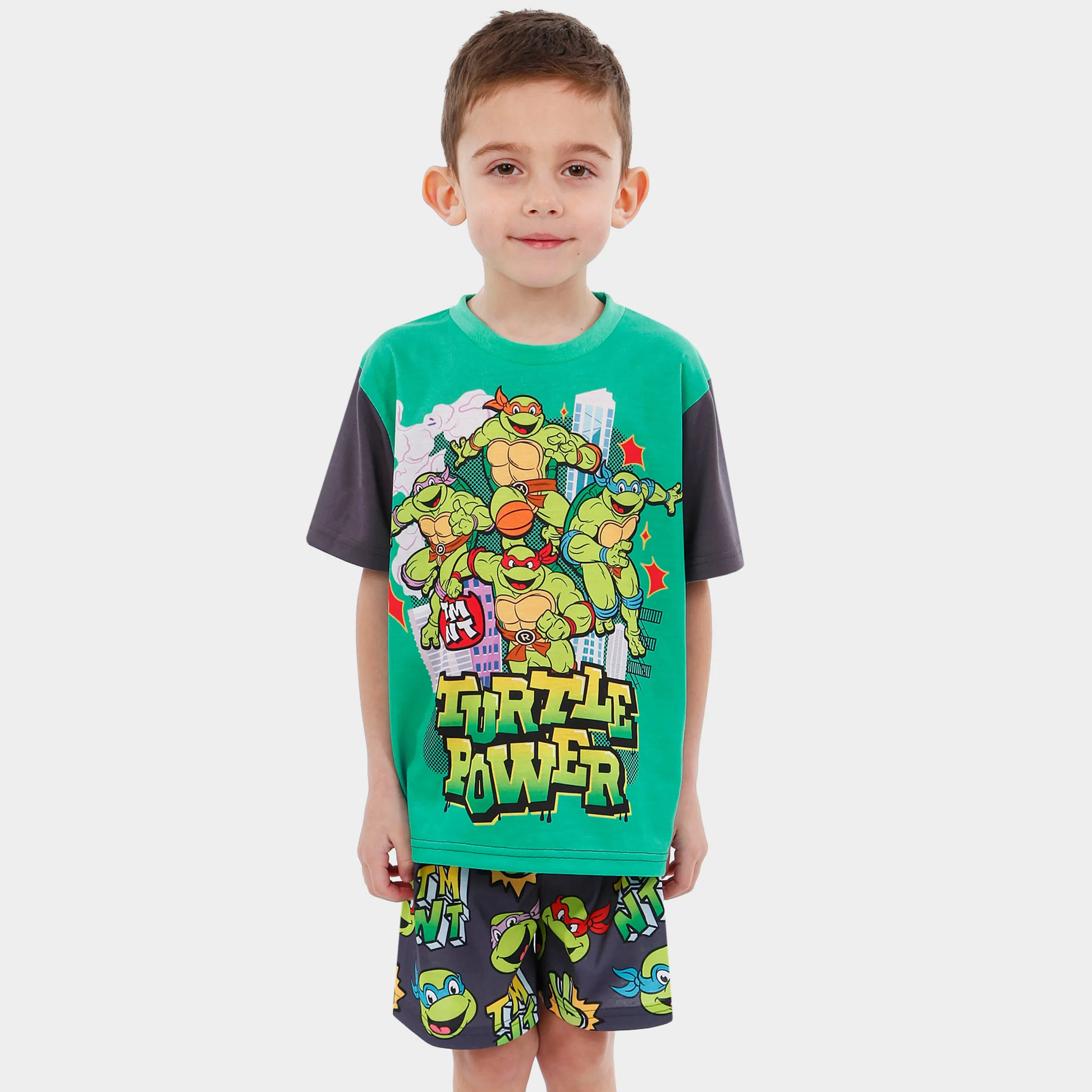 Teenage Mutant Ninja Turtles Short Pajamas