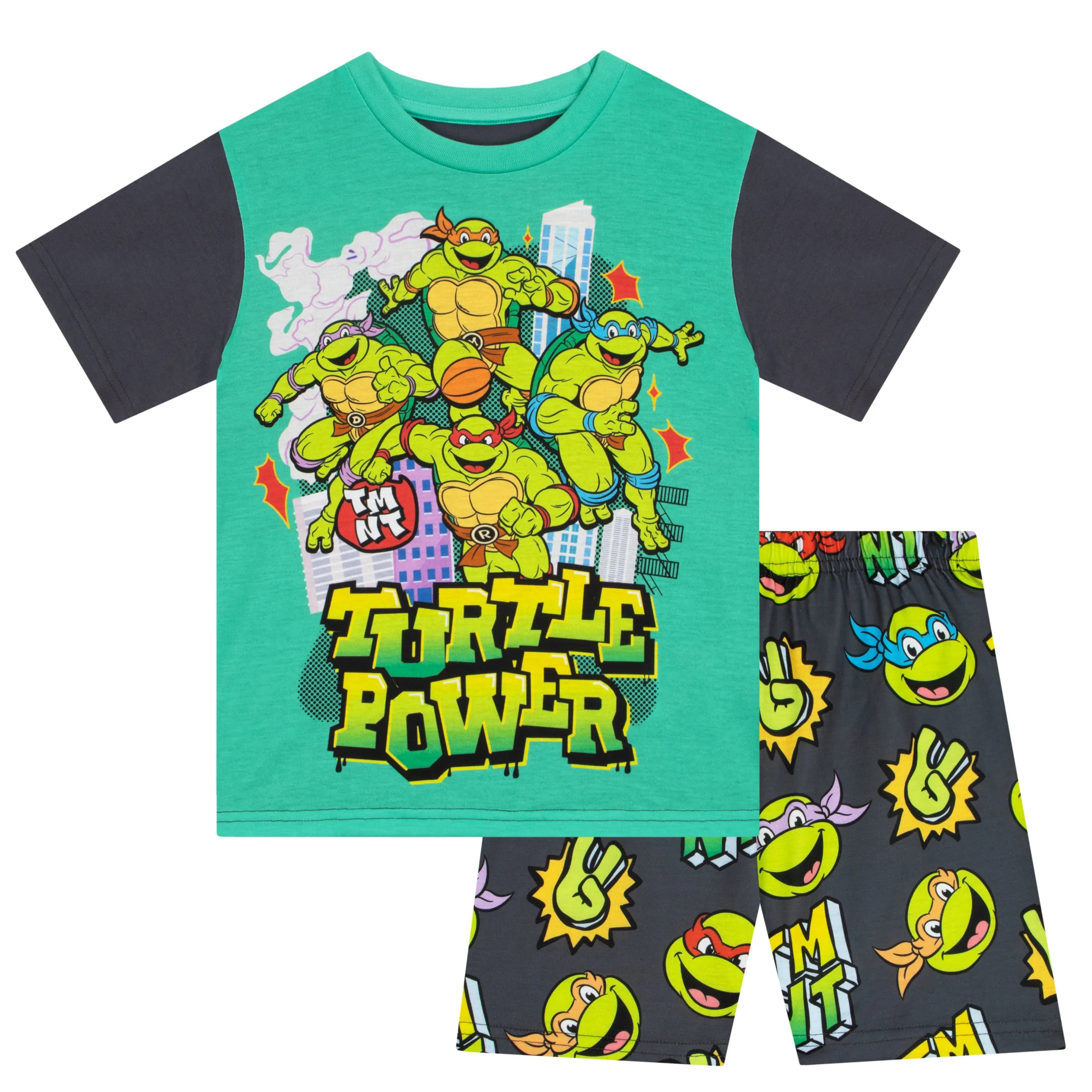Teenage Mutant Ninja Turtles Short Pajamas