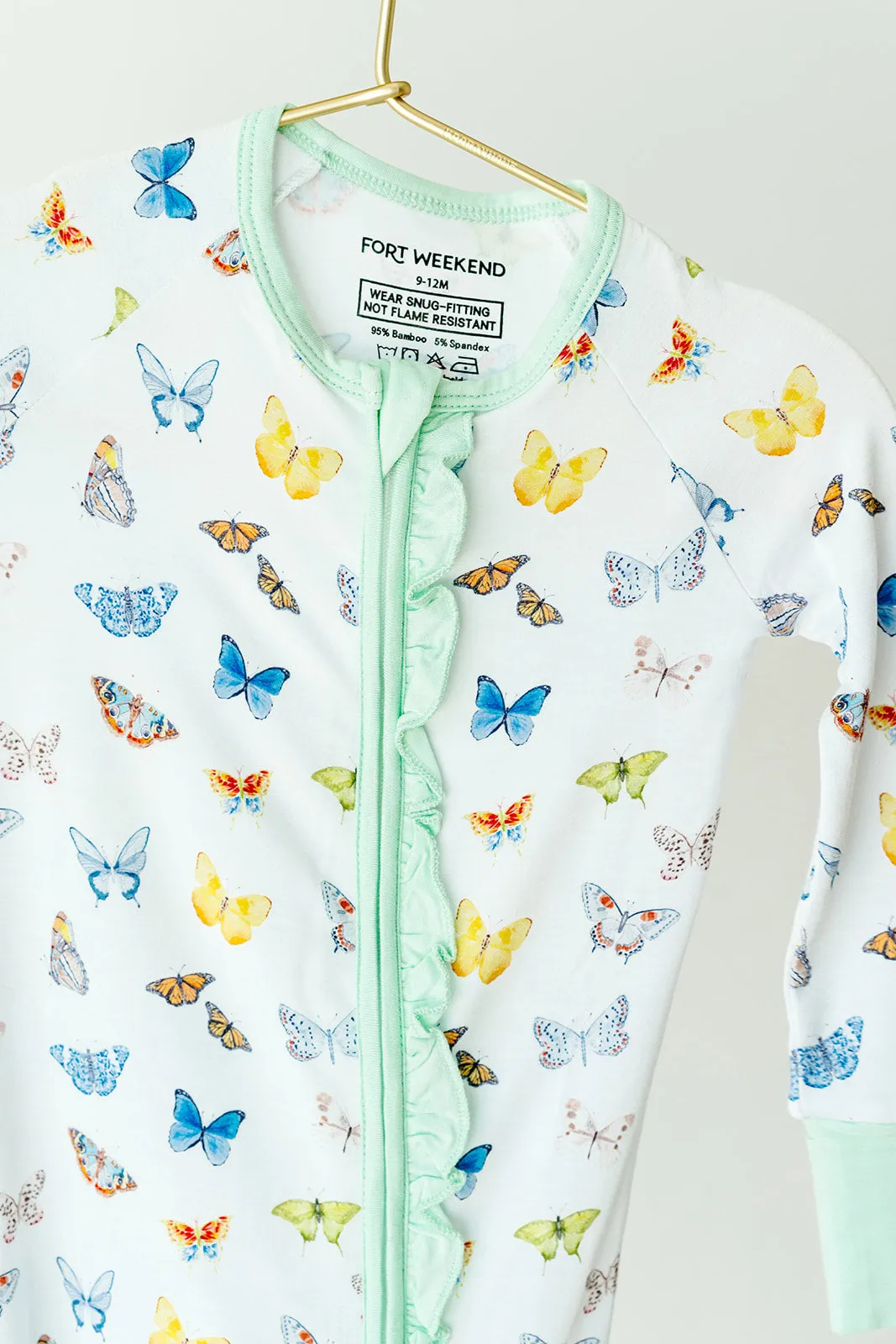 The Butterfly Zipper Onesie