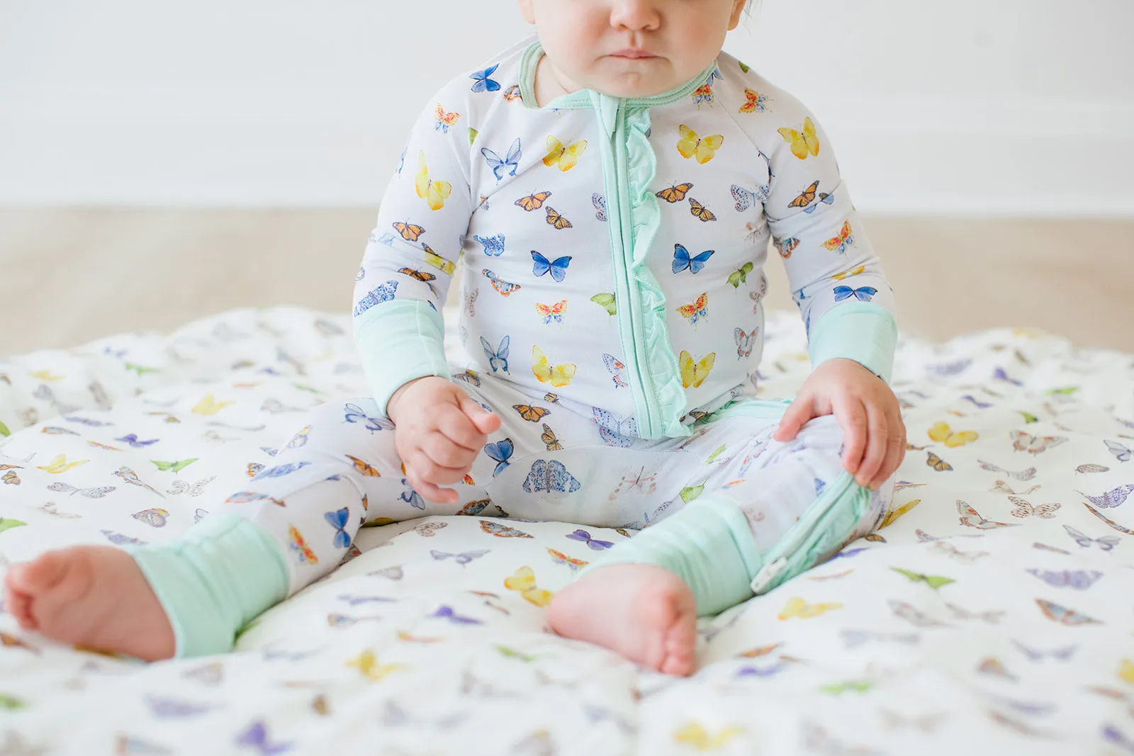 The Butterfly Zipper Onesie