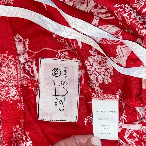 The Cat’s Pajamas Toile Pajama Set