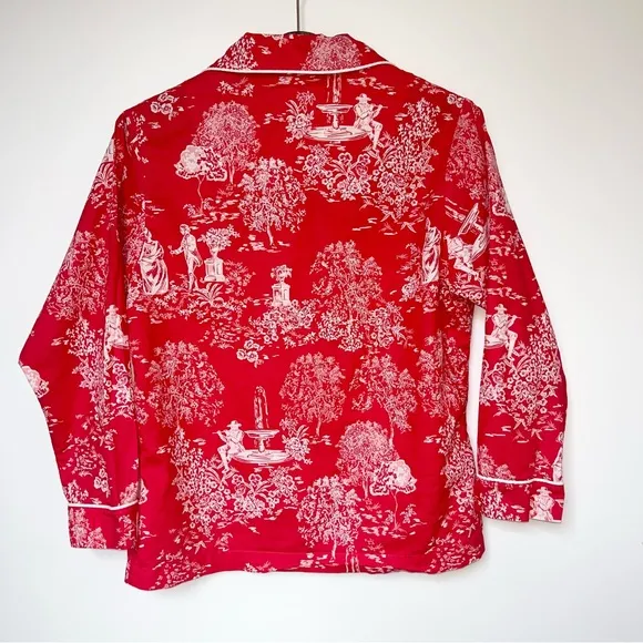 The Cat’s Pajamas Toile Pajama Set