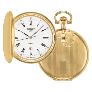 TISSOT SAVONNETTE POCKET WATCH QUARTZ