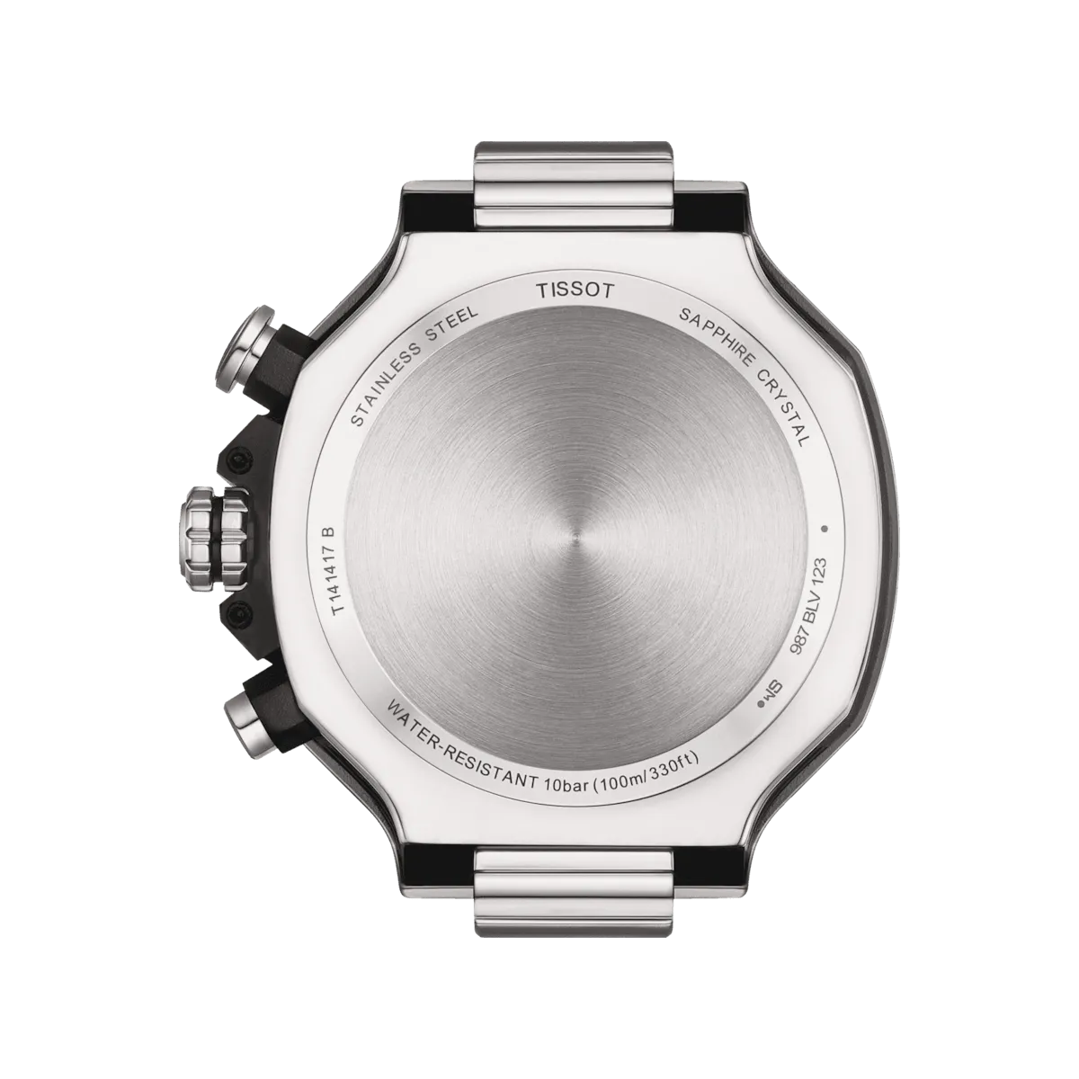 Tissot T-Race 45mm Chronograph Silver Dial Men's Watch T1414171103100