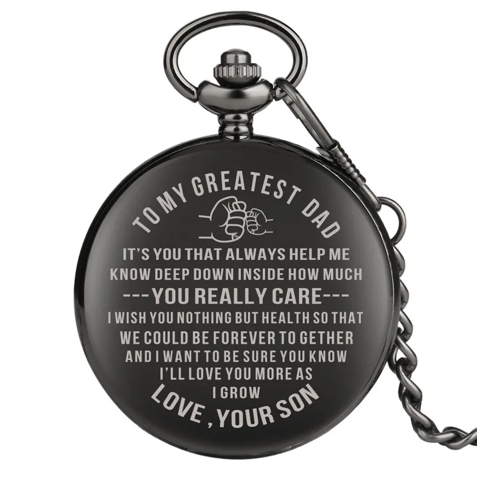 To My Greatest Dad Watch