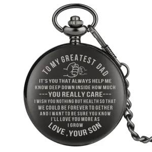 To My Greatest Dad Watch