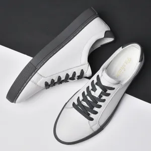 TrendySteps Herren Echtleder Freizeit-Sneaker