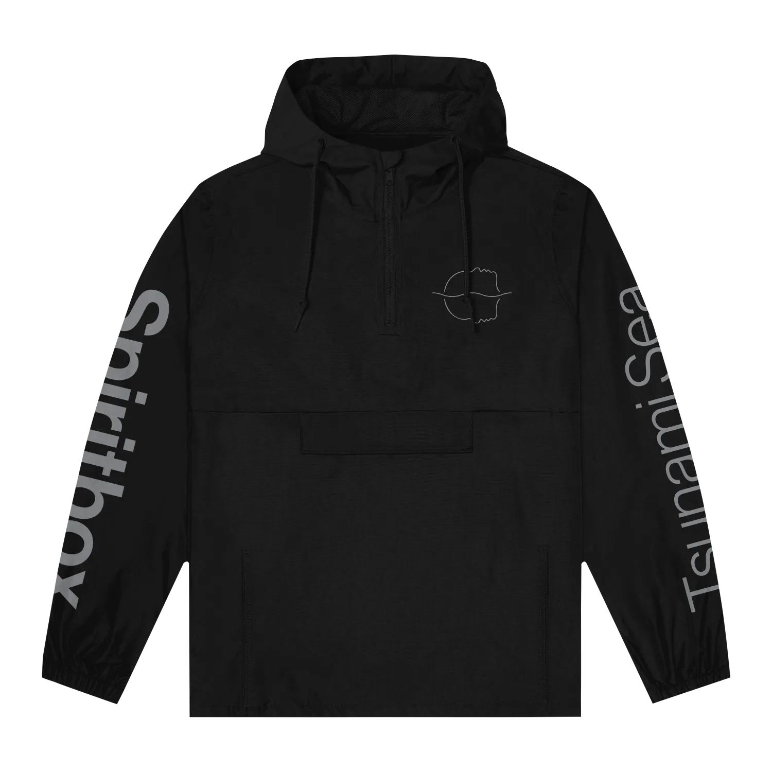 Tsunami Sea The Lodge Event Black Windbreaker