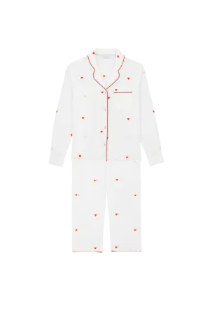 Valentine Pyjama in White