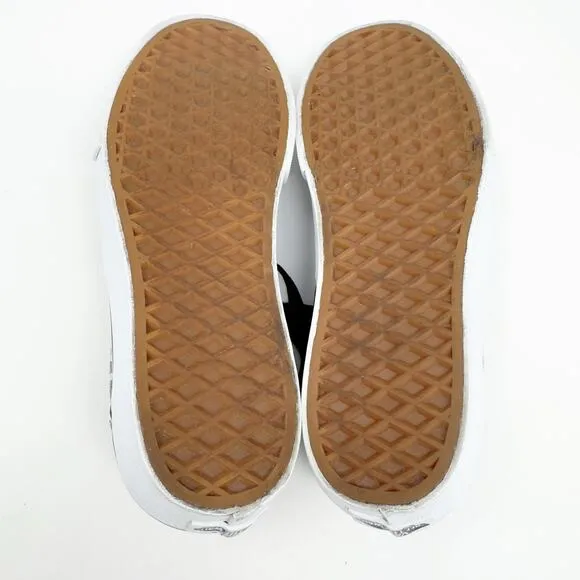 Vans Era Platform Plaid Checkerboard Black &amp; White Sneaker 6
