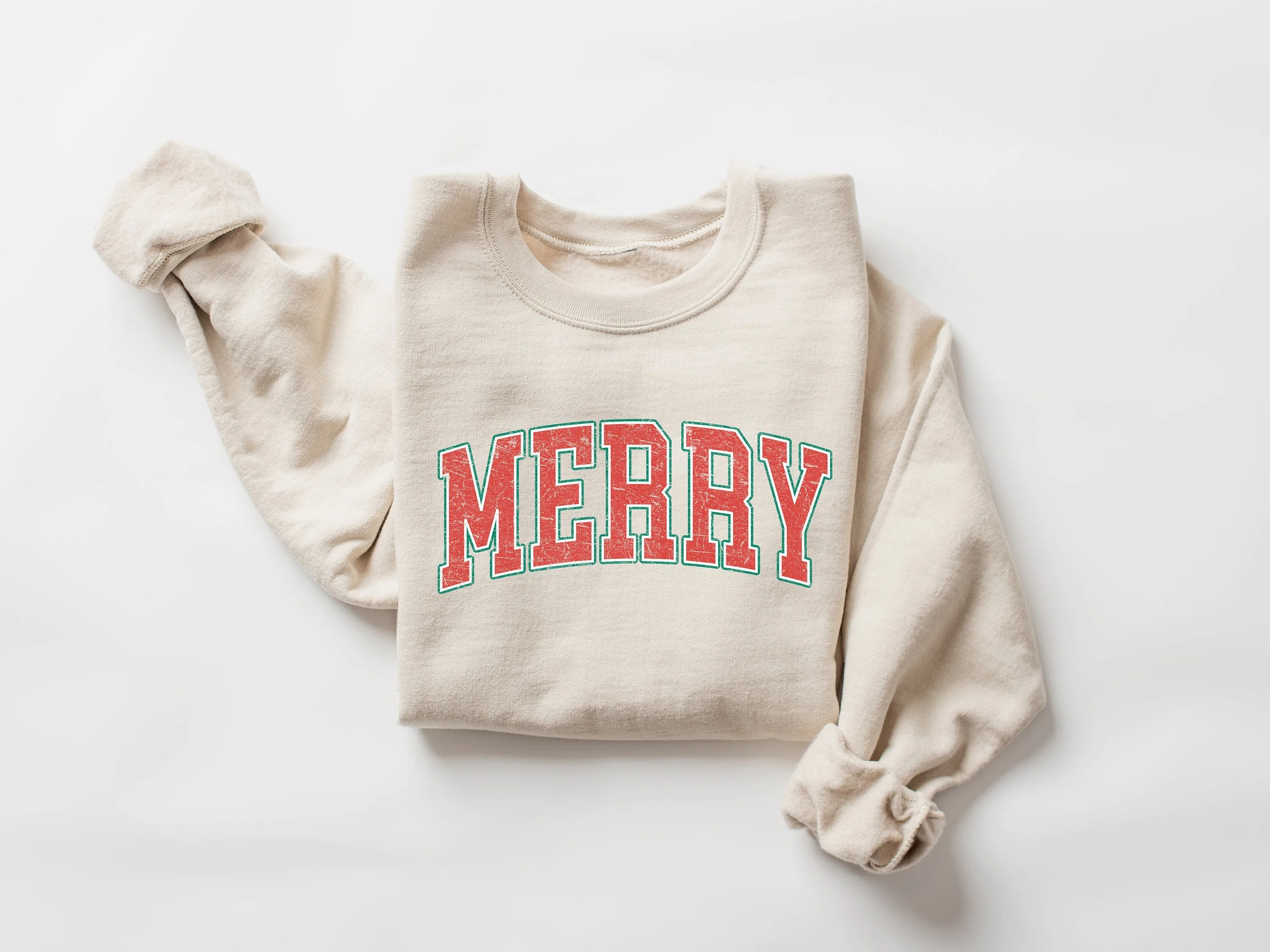 Vintage Holiday Merry Sweater