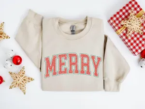 Vintage Holiday Merry Sweater