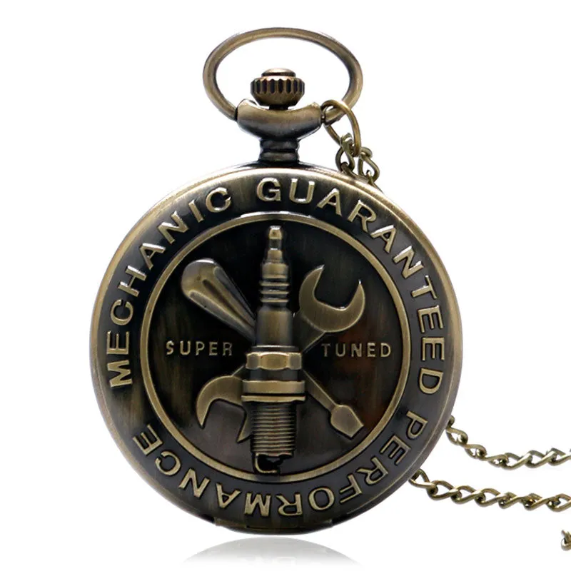 Vintage Super Tuned Design Pocket Watch Men Pendant Watches with Necklace Chain Women Clock P986
