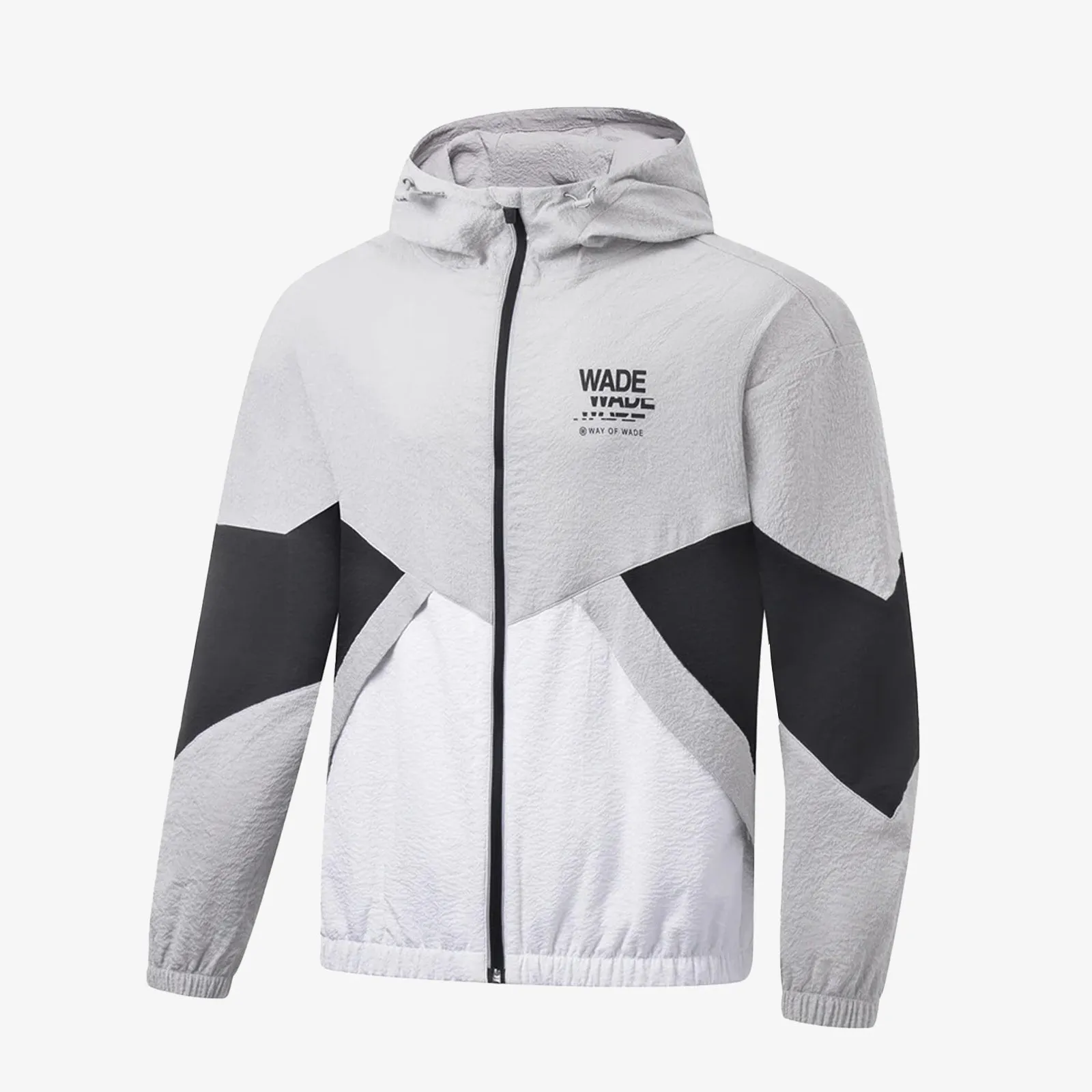 Wade Signature Seersucker Windbreaker - Grey