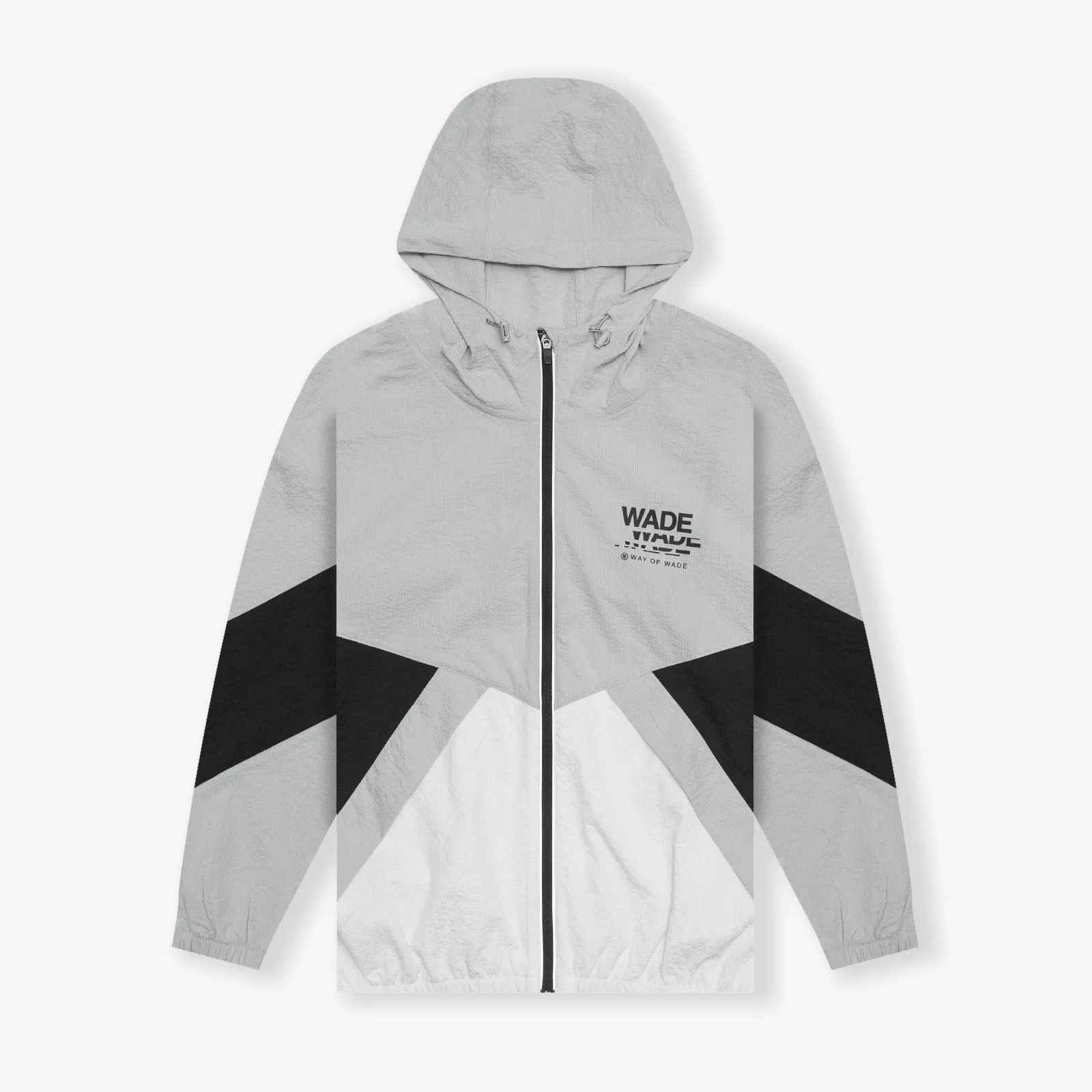Wade Signature Seersucker Windbreaker - Grey