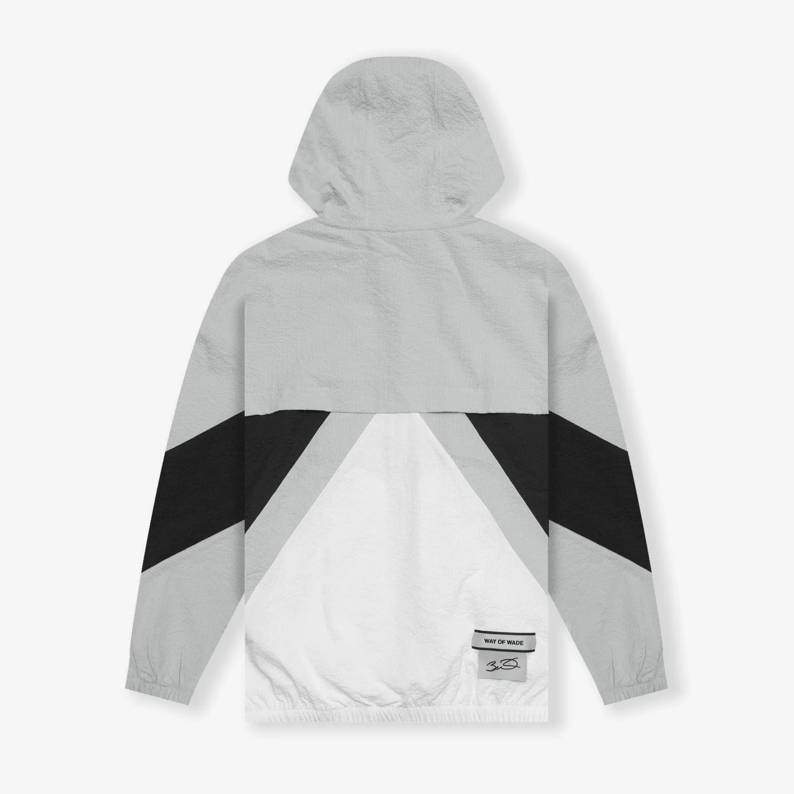 Wade Signature Seersucker Windbreaker - Grey