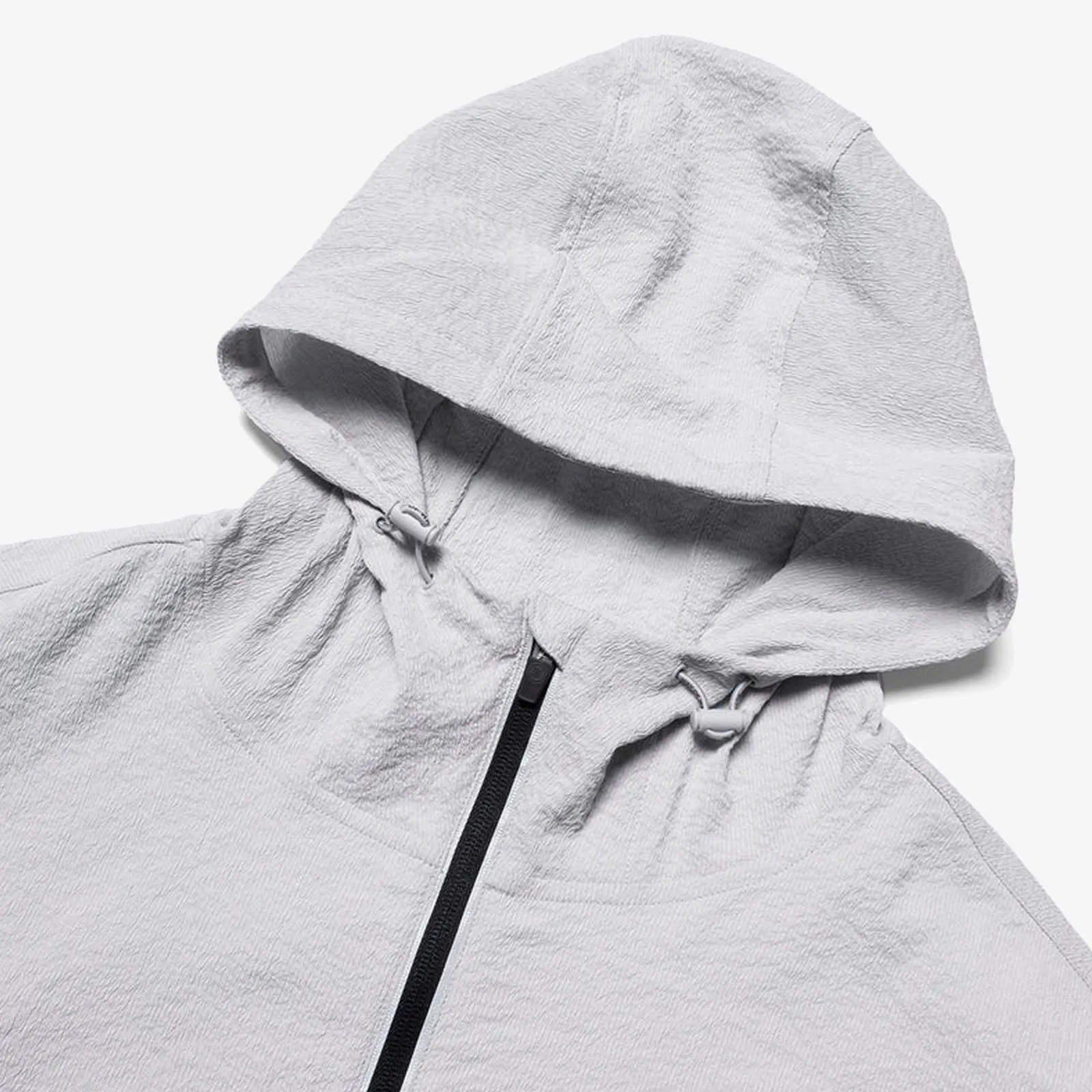Wade Signature Seersucker Windbreaker - Grey