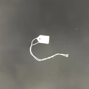 White Blank Item Tags (Box of 400) 9 Sizes