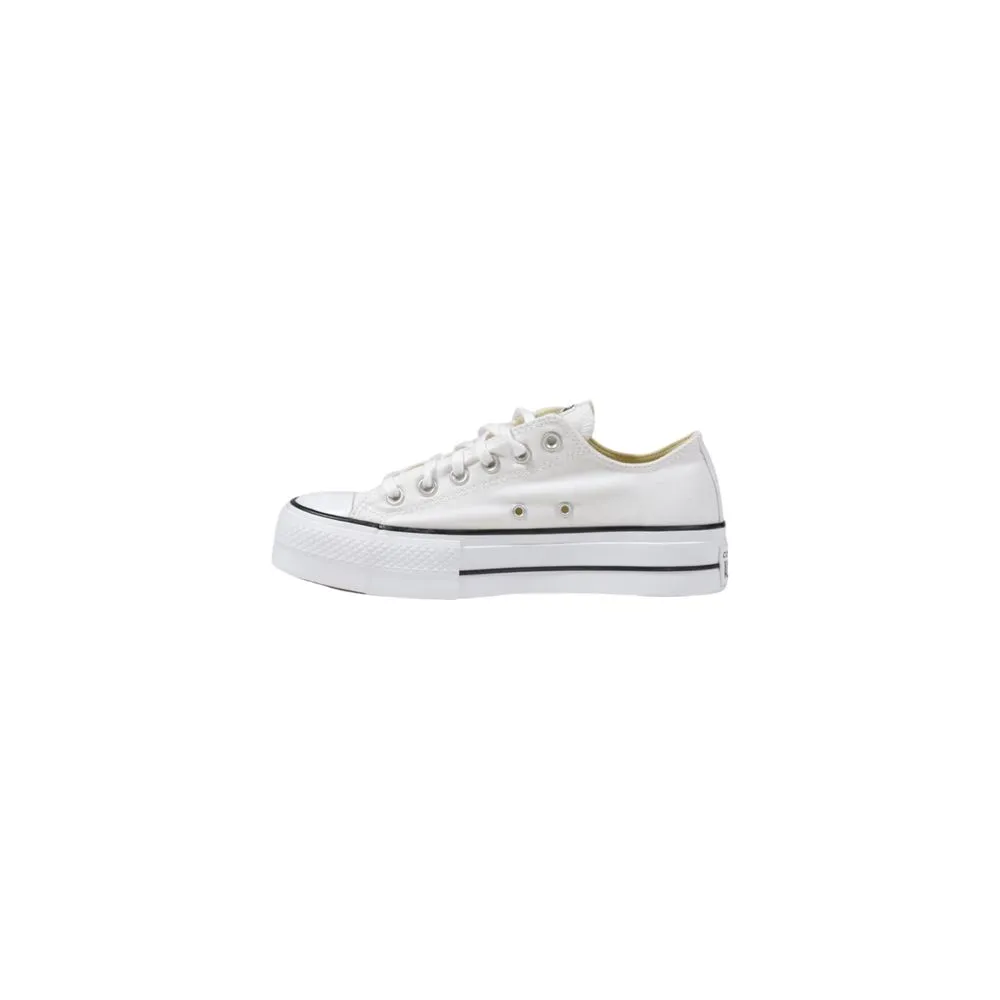 White Fabric Sneaker