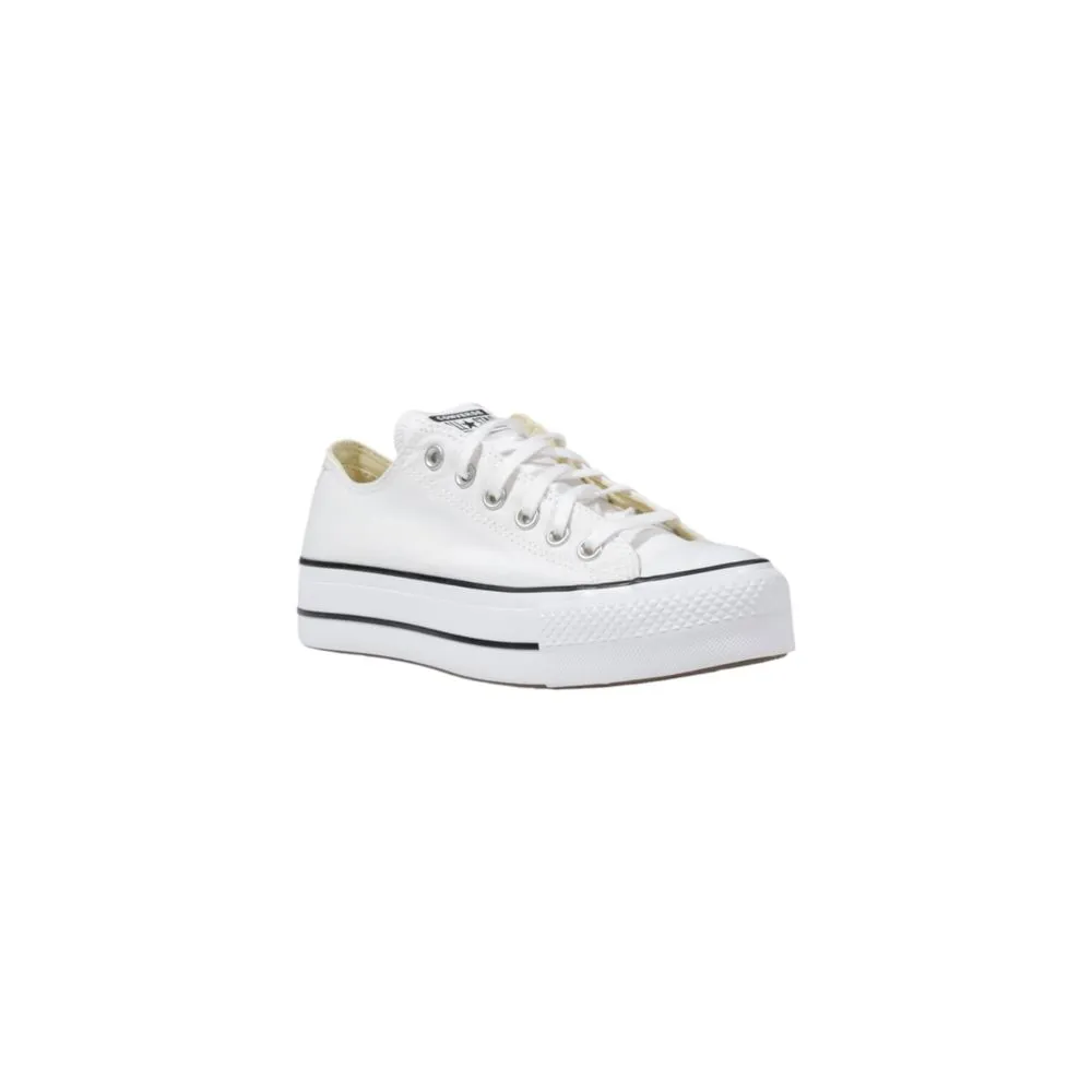 White Fabric Sneaker