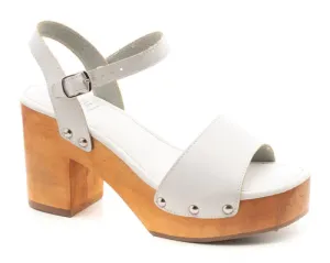 White Platform Sandal