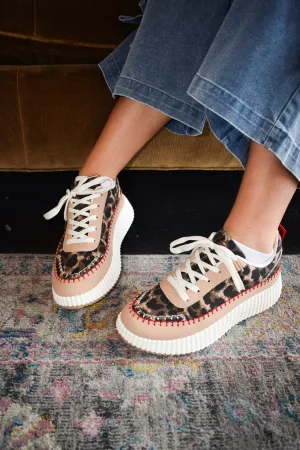 Willow Woven Sneakers- Leopard