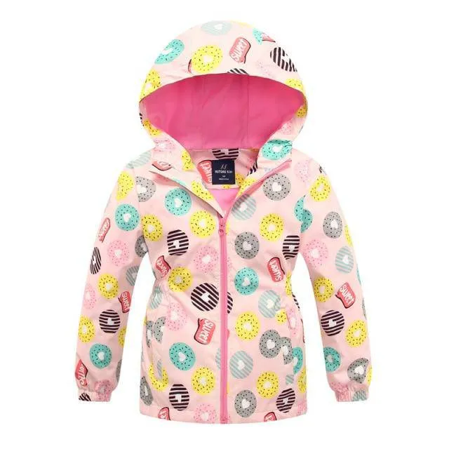 Windbreaker Polar Fleece Windproof Jacket - Ivory
