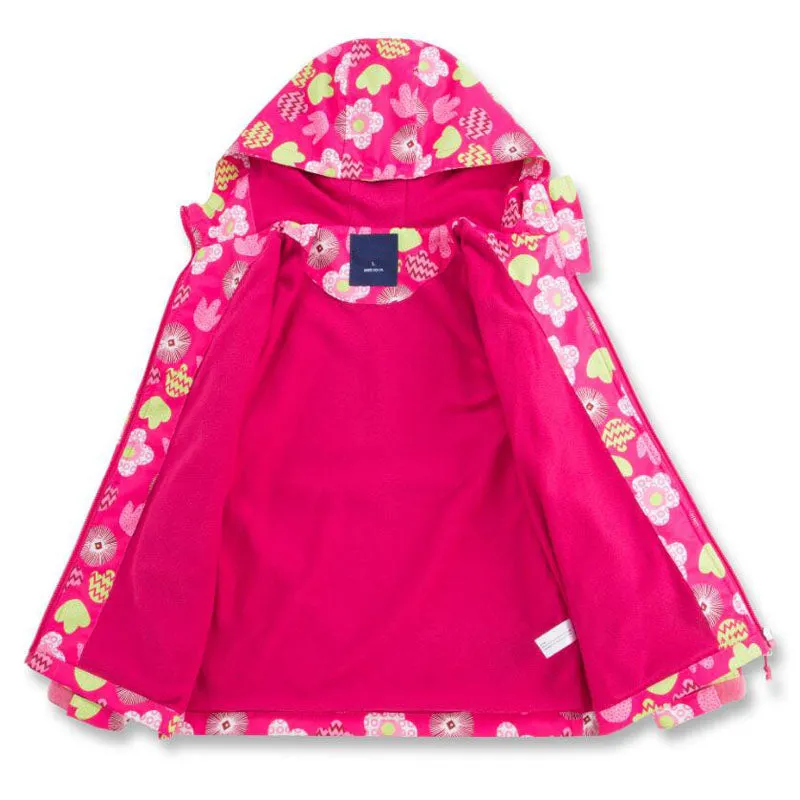 Windbreaker Polar Fleece Windproof Jacket - Lavender