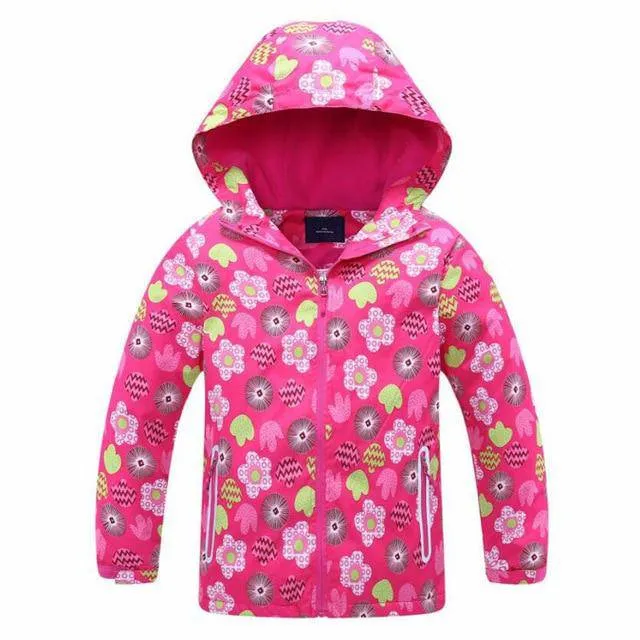Windbreaker Polar Fleece Windproof Jacket - Lavender