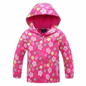 Windbreaker Polar Fleece Windproof Jacket - Lavender