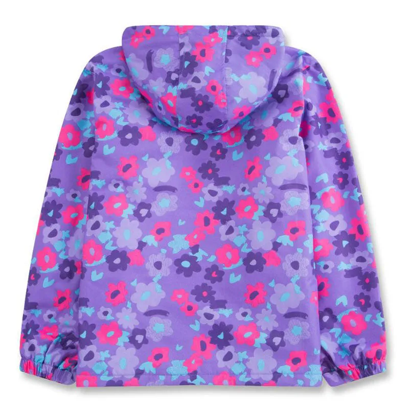 Windbreaker Polar Fleece Windproof Jacket - Purple, Pink