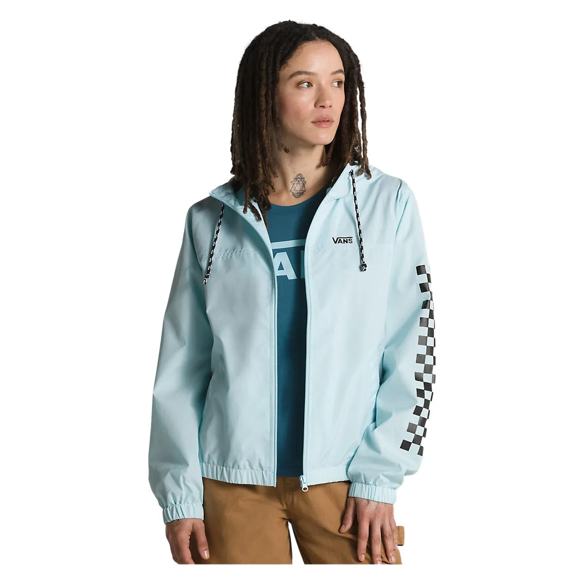 Women's Kastle Check Me Windbreaker Hooded Jacket