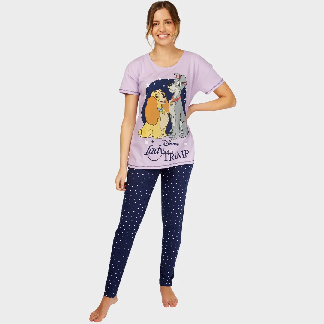 Womens Lady and the Tramp Pajamas