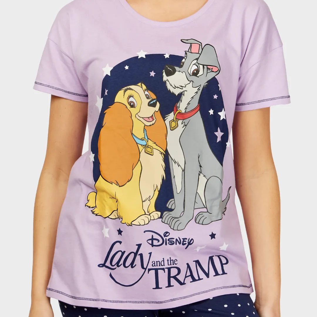 Womens Lady and the Tramp Pajamas