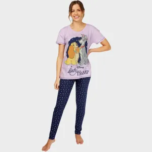 Womens Lady and the Tramp Pajamas