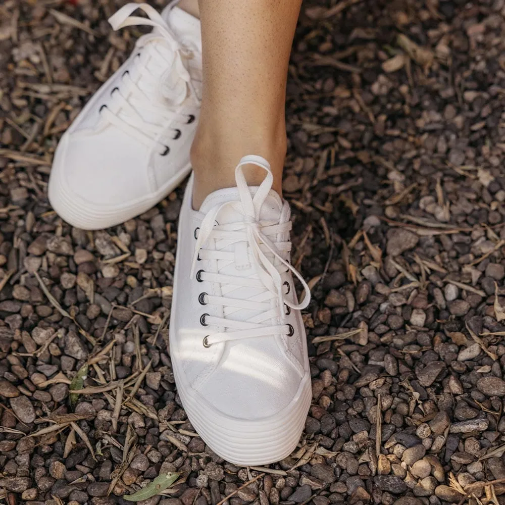 Womens - Monterey Sneaker Platform - Bleach