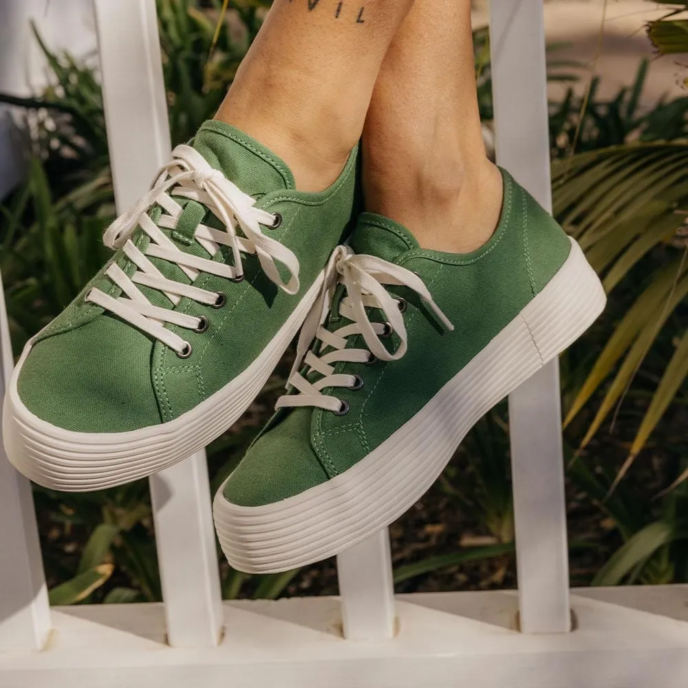 Womens - Monterey Sneaker Platform - Cactus