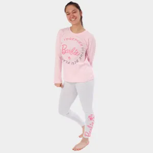 Womens Pink Barbie Pajamas