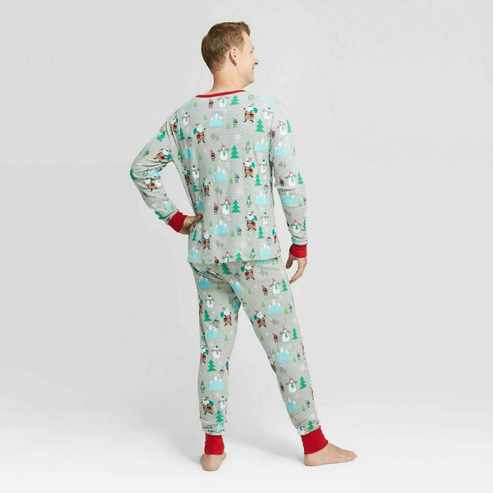 Wondershop Men's Holiday Winter Wonderland Pajama Set