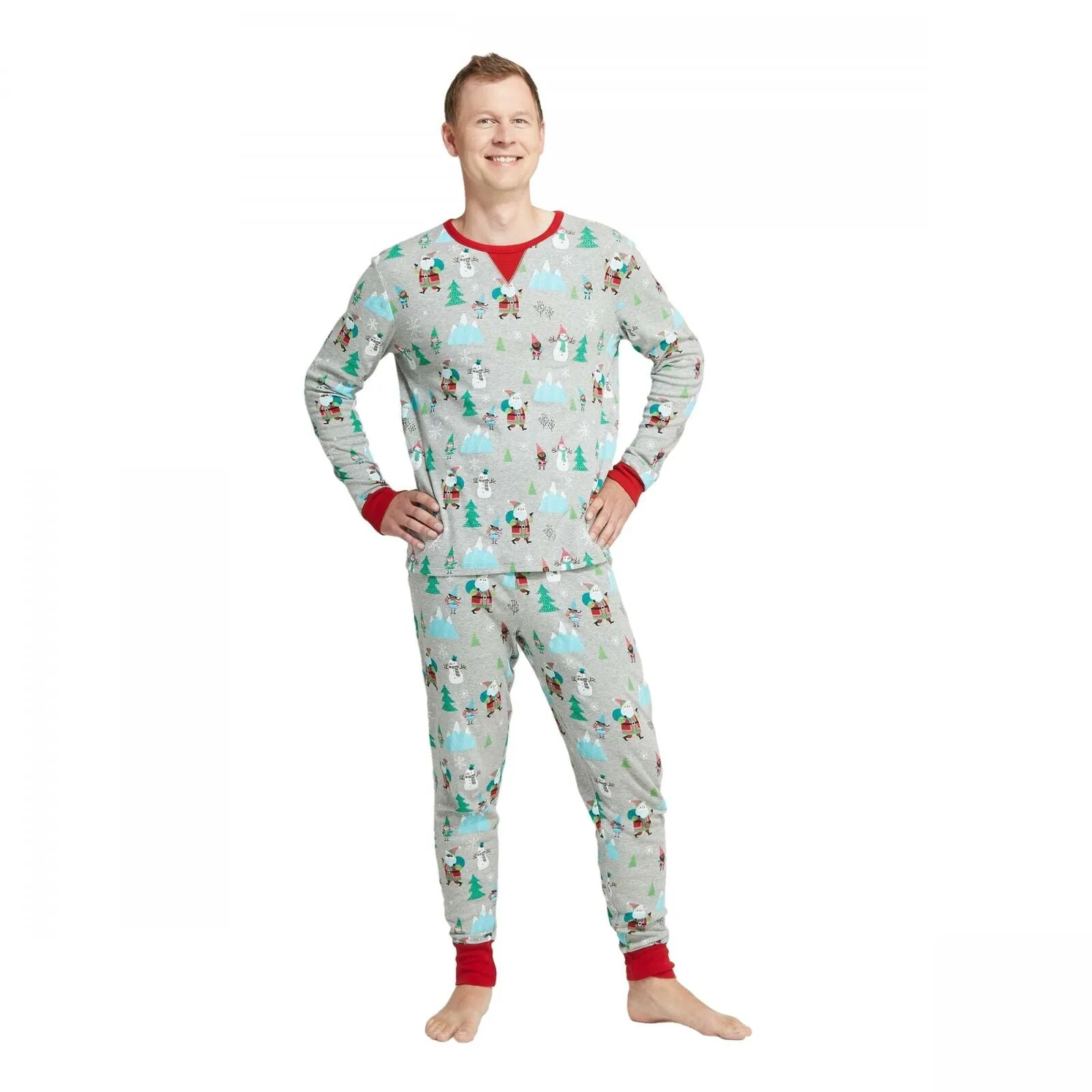 Wondershop Men's Holiday Winter Wonderland Pajama Set