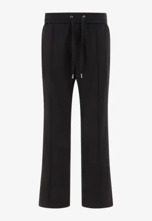 Wool Drawstring Track Pants