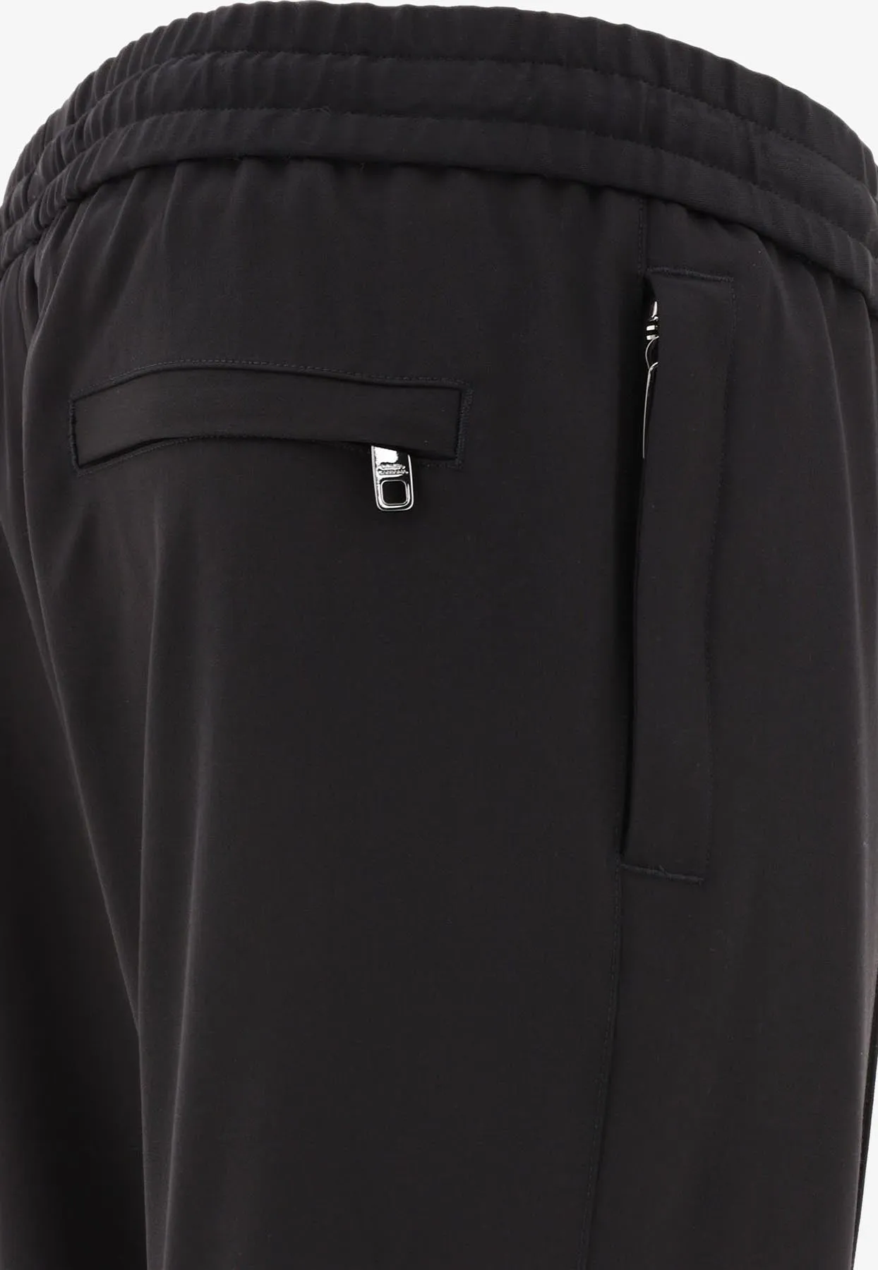 Wool Drawstring Track Pants