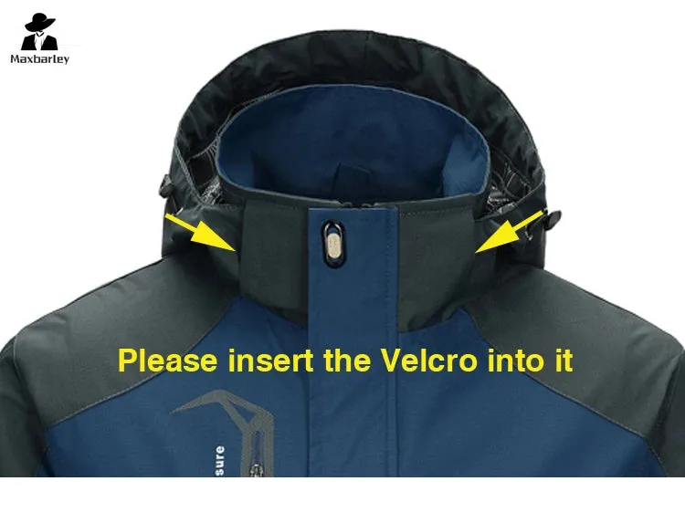 Work Camping Hiking Jacket Men 2024 Autumn Outdoor Sports Coats Climbing Trekking Windbreaker Travel Waterproof Jackets Black