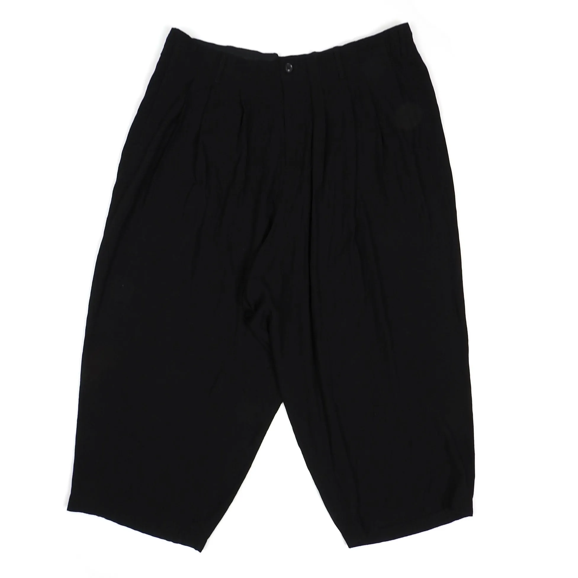 Yohji Yamamoto Black Oversized Drawstring Pants Size 3